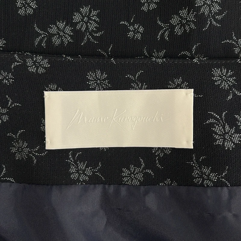 Mame Kurogouchi / マメクロゴウチ | 2025AW | Cupro Triacetate Floral Jacquard Skirt / 総柄 ジャガード スカート | 2 | レディース