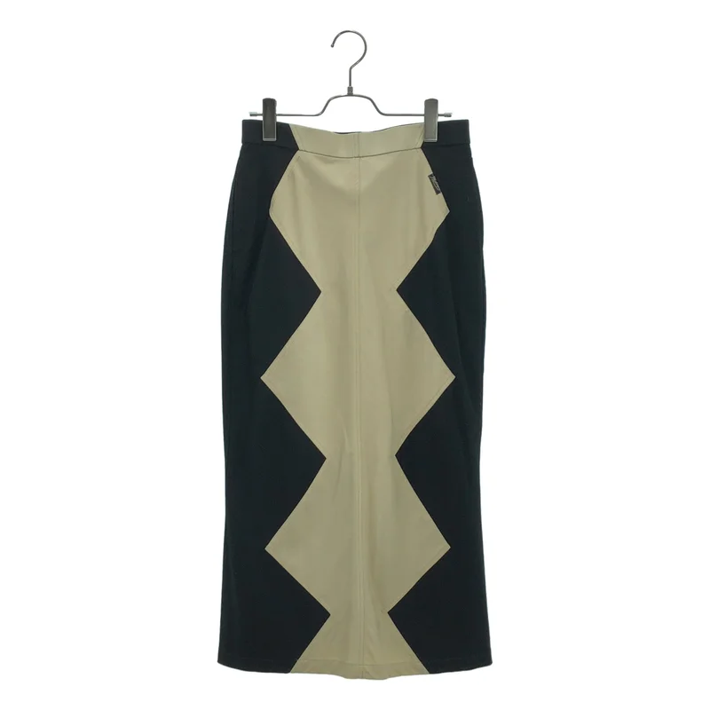 PHOTOCOPIEU / フォトコピュー | CASSANDRA / ZIG-ZAG BIAS SKIRT ジグザグ 切替 スカート | 38 | レディース