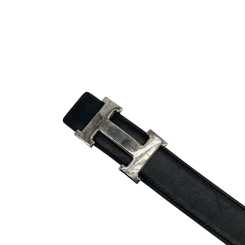 HERMES / エルメス | コンスタンス Hロゴバックル レザー ベルト |