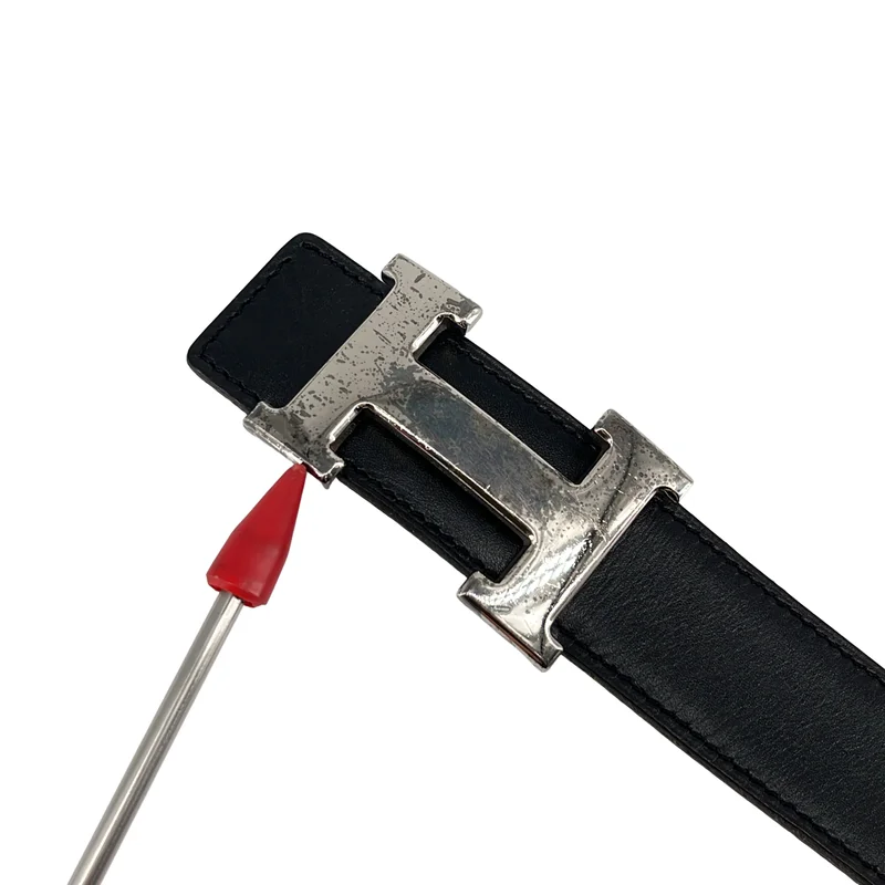 HERMES / エルメス | コンスタンス Hロゴバックル レザー ベルト |