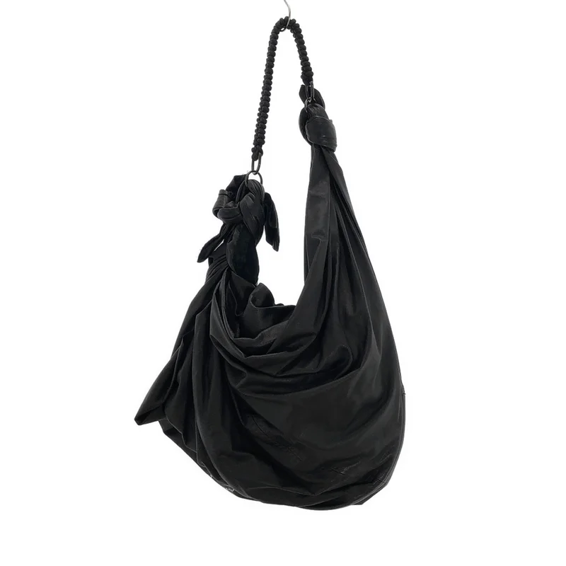 discord Yohji Yamamoto / ディスコードヨウジヤマモト | 2020SS | レザー ツイストハンドル ショルダーバッグ |