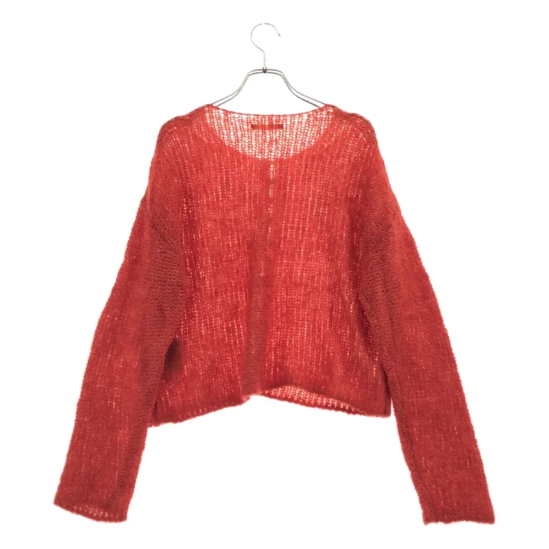 Plage / プラージュ | 2024AW | HENLEY ALPACA mix / ウール混 ヘンリーネックニット プルオーバー |