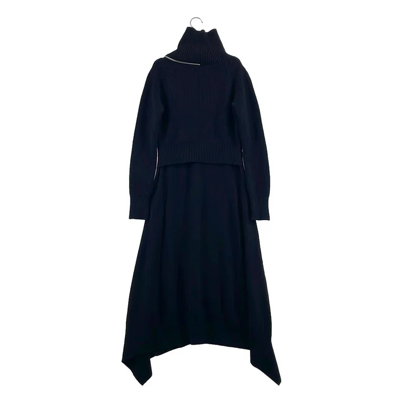 sacai / サカイ | Holiday collection タートルネック ニットワンピース | 1 | レディース