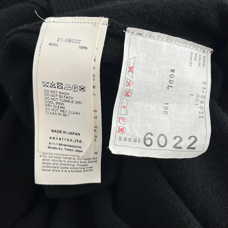sacai / サカイ | Holiday collection タートルネック ニットワンピース | 1 | レディース