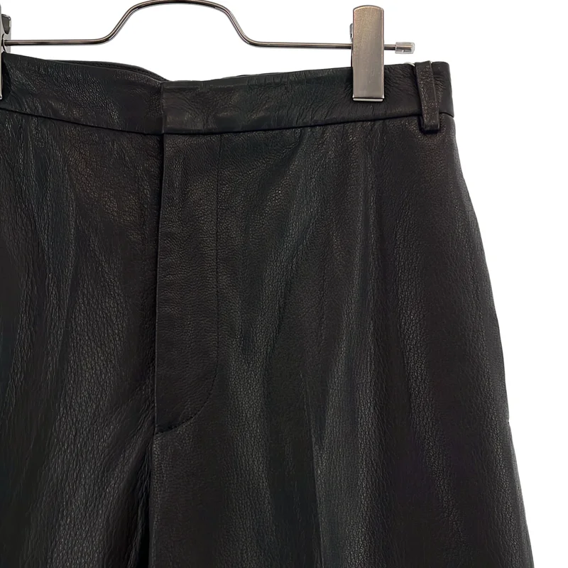 Edition / エディション トゥモローランド | EURO GOAT LEATHER SLACKS レザー スラックス | 36 | レディース