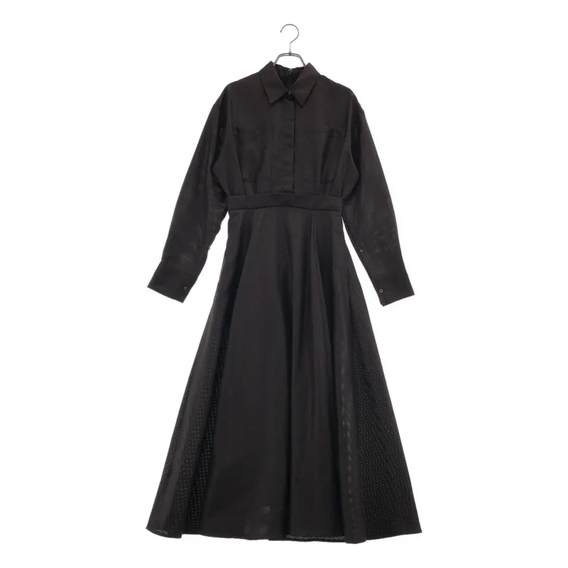 CLANE / クラネ | 2023AW | CHINTZ LENO CLOTH ONEPIECE / チンツ レノクロス ワンピース | 0 | レディース