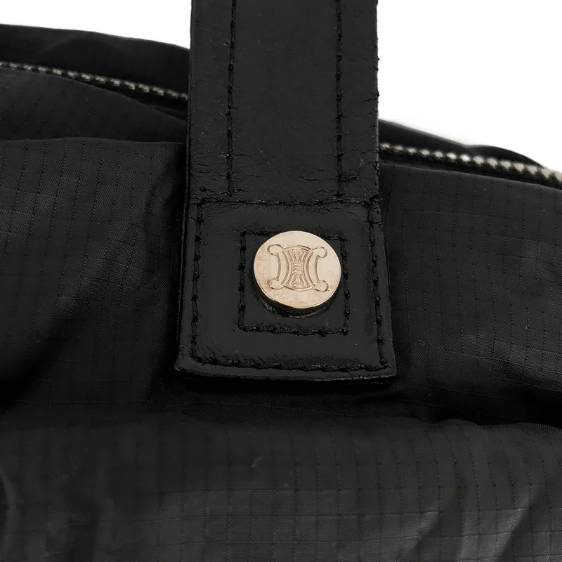 CELINE / セリーヌ | レザーハンドル リップストップ ミニトートバッグ |